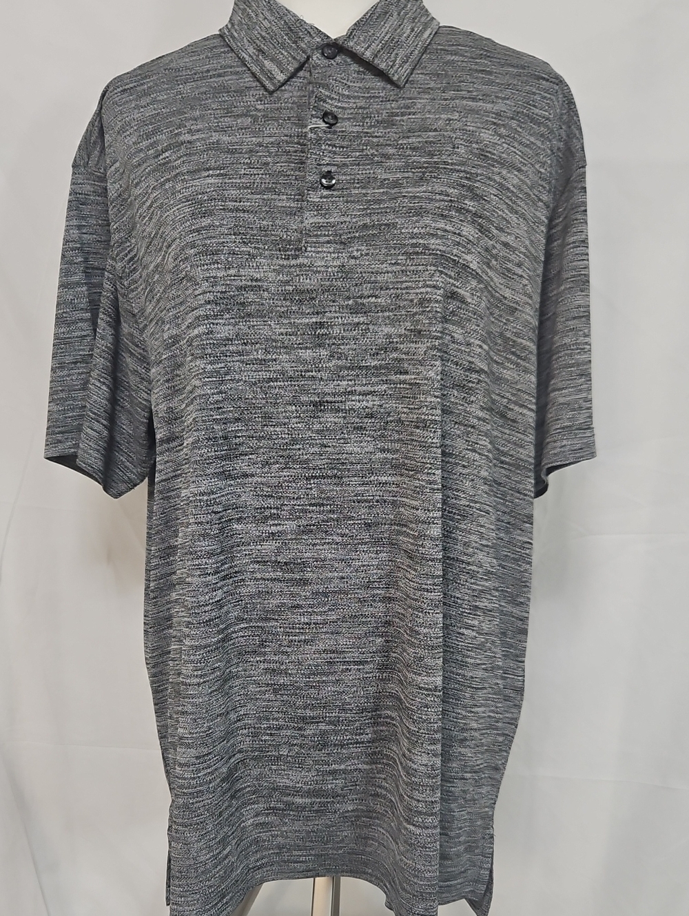 Daniel Cremieux Gray Heather Short-Sleeve Polo